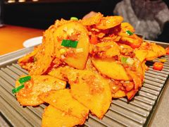 鲊海椒炒土豆片-湘与香缘·湖南菜(王府井北京市百货大楼店)