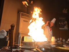 烹饪过程-上林铁板烧(延安西路店)