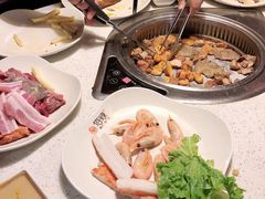 -佰烧海鲜烤肉火锅自助(世茂国际广场店)