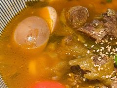 台湾酸菜牛肉乌龙面-潭子茶屋(天台店)