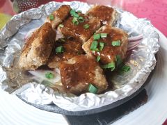 铁板炸香芋-吴祥记潮州菜·百年老字号·砂锅粥