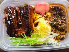 蒲烧鳗鱼配元气欧姆蛋饭-玛格萝妮比萨屋(四平店)