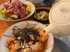 烟三文鱼茶泡饭-Retro Deli 茶泡饭