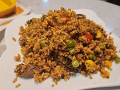 牛肉孜然炒饭-马三洋芋片(簋街店)