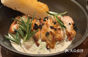 Tuscan Cream Chicken with Focaccia