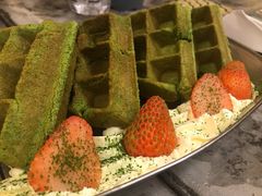 抹茶华夫饼-拾壹cafe·工作室