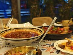 -满格嗦新疆椒麻鸡火锅.炒米粉(川大江安校区店)