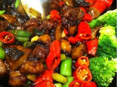 铁板牛肉粒-鹿港小镇(黄金店)