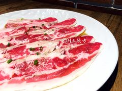 牛五花肉-釜山火炉韩式炭火烤肉(欧洲城店)