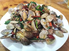 辣炒花蛤-桔子海鲜烧烤大排档(台东店)