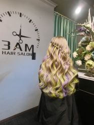 点击看大图 -3AM HAIR SALON染发烫发接发