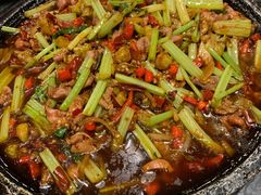 铁板泡椒鸡杂-情妹耙泥鳅·江湖川菜(科华店)