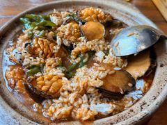 螺丝椒鲍鱼饭-九號院子海鲜烧烤