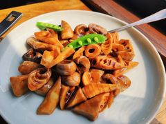 春笋烧口蘑-天和晟新京菜.水煮鱼.湘土菜(国展店)