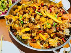 干锅牛蛙-馋嘴蛙火锅
