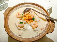 古法鲜虾海胆炖豆腐-旺顺阁·北京菜·烤鸭(魏公村店)