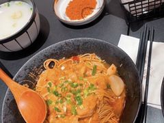 香辣牛蛙面-贡梅老面馆·蟹粉面·无锡特色小吃(南长街主推店)