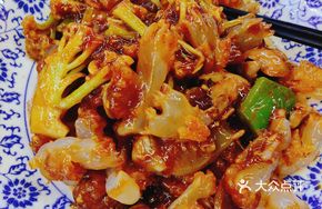 Stir-Fried Sea Double Crisp