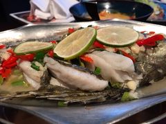 青柠汁蒸桂鱼-食肆&Fourteen(武林夜市店)