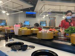 自助取餐区-汤响自助回转火锅百汇(乐峰广场店)