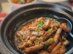 梅香咸鱼茄子煲-莉莉海堂HAITANG·烤鸭(国贸商城店)