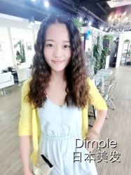 点击看大图 店长杨兵作品-DIMPLE日本美发沙龙