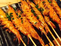 -路边摊小炉子烧烤