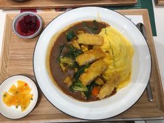 炸虾排咖喱蛋包饭-池奈·咖喱蛋包饭(熙地港店)