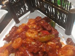 -东来菜馆•手抓海鲜家常菜•海鲜锅贴(鸽子窝店)