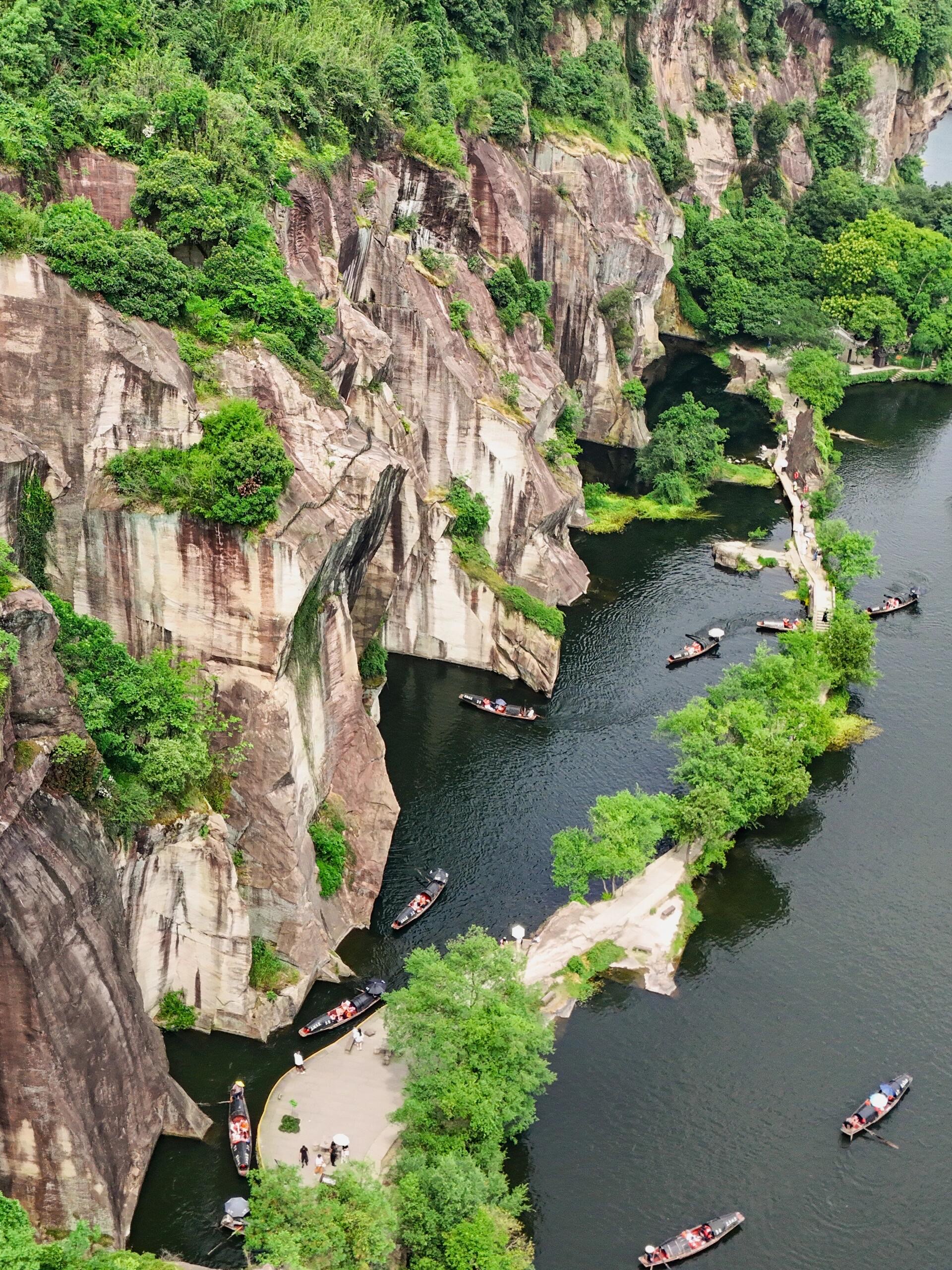 绍兴东湖照片图片