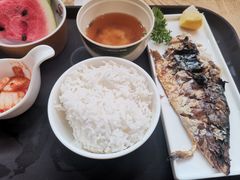 烤青花鱼定食-和风日本料理(腾飞园店)