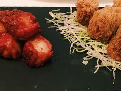 火焰蜂巢银鳕鱼-东海朗廷酒店-唐阁T’ANG COURT 中餐厅