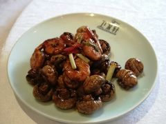 自制虾干焗口蘑-卫鼎轩·家宴(水上公园店)