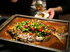 -探鱼·鲜青椒爽麻烤鱼(中天广场店)