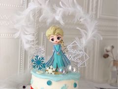 冰雪奇缘主题动物奶油蛋糕-艾加柒克蛋糕茶歇甜品台(春熙路店)