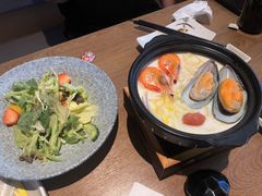 明太子奶油海鲜天使面-三禾寿司(君尚店)