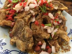 特色烤羊排-壹阁胡羊焖饼(敦煌夜市店)
