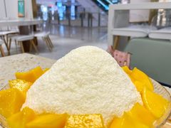 芒果绵绵鲜奶冰-MINIPOPO鲜奶·甜品(宽厚里店)