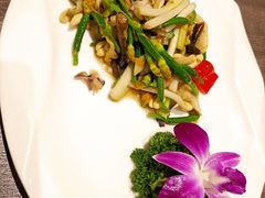花生苗炒海螺片-周锦记广式餐厅(格林生活坊2期店)