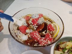 玫瑰红糖冰粉-黔派·贵州烙锅烤肉·米粉(车公庙店)