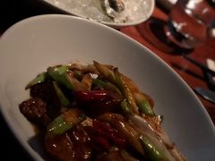 XO酱炒带子芦笋鹅肝-上海柏悦酒店·世纪100牛排馆