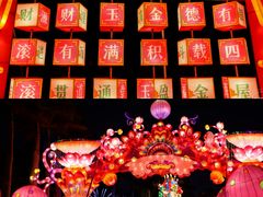 -欢乐海岸椰林沙滩-2025湾区超级灯会