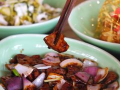 京葱爆猪肝-虎哥私房菜(馒头山店)