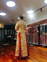 -懿沉香中式嫁衣礼服秀禾服龙凤褂马来褂旗袍总店