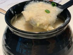 加料生拆鱼茸鸡丝粥-虾饺妹·酒家(金碧店)