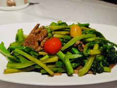 安格斯牛肉炒芥兰-炳胜品味(海印总店)