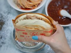 肥瘦腊汁肉夹馍-薛昌利大米面皮(南关正街店)