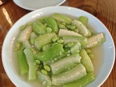 丝瓜毛豆-双塔老饭店