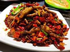 辣爆鸡爪-二道木烤羊腿(桃花潭店)