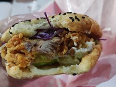香辣鸡腿堡-塔斯汀中国汉堡(新安三路店)